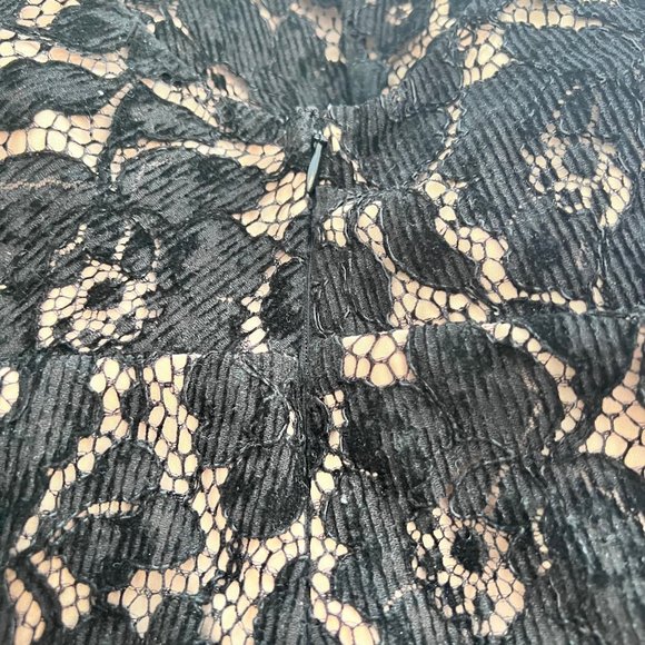 🎈HOST PICK🎈NEW! FREE PEOPLE Lace Mini Black Dress, Size 12 - Picture 13 of 16